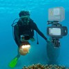 40m Underwater Video Fill Night Light IPX8 Waterprooof Dive Light