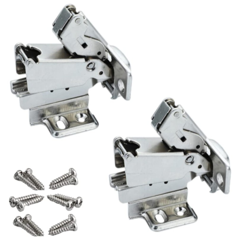 2 Pcs Kitchen Cabinet Door Hinges 165 Degree Kitchen Cupboard