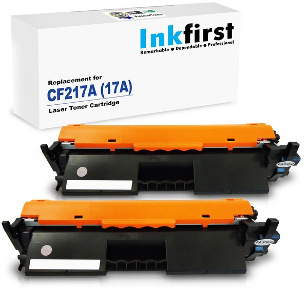 2PK Inkfirst Compatible Toner Cartridges Replacement for HP CF217A 17A