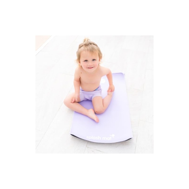 Splash About Happy Nappy Swim Nappy, Lilac, 6-12 Months