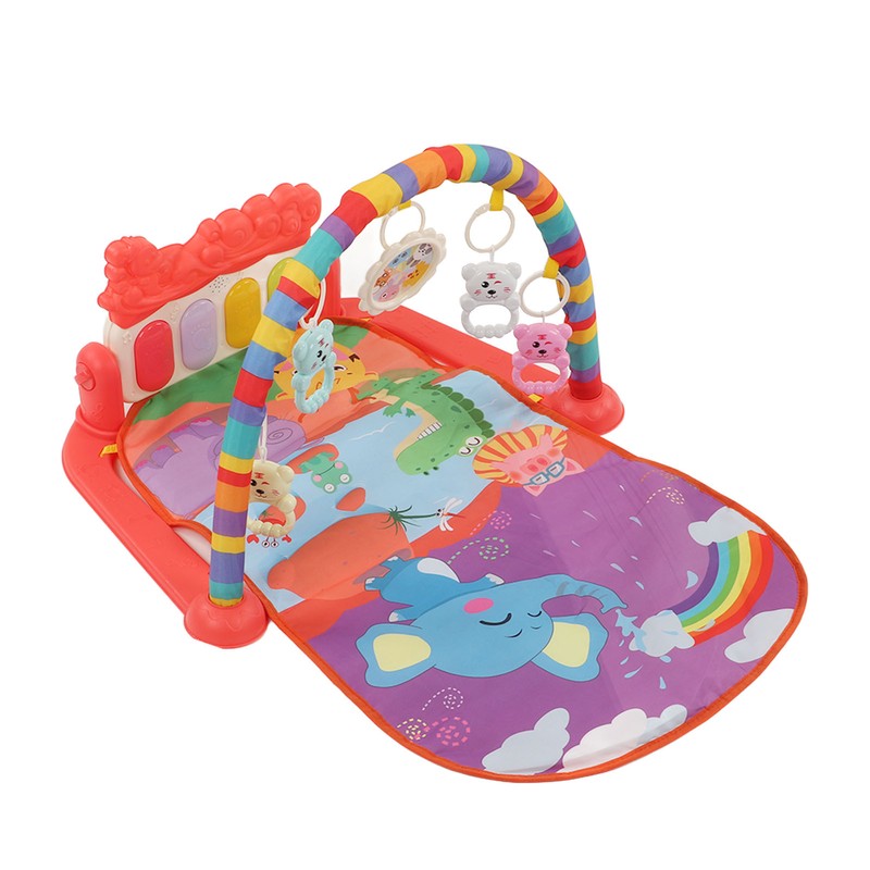 Baby Gym Piano Mat Lullabies Lights Detachable Early Educational Baby