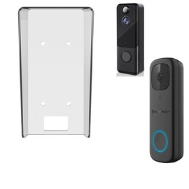 KENUCO Universal Waterproof Rain Cover for Doorbell, Keypad Rain Cover, Doorbell Camera Cover for Doorbell, Ring Chime, Video Doorbell, Door Lock Protective Shield for Villa Door Station