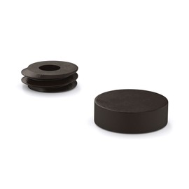 Richelieu Hardware BP022BORB Decorative Metal Cover Cap 1 in (25 mm) Diameter, Oil-Rubbed Bronze,