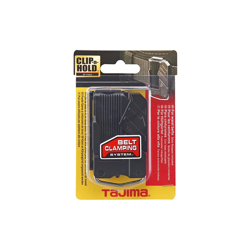 TAJIMA Clip-n-Hold - Horizontal Belt Clamping System with Durable Plastic