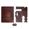 Wood Phone Docking Station Clear Texture Docking Station Organizer with