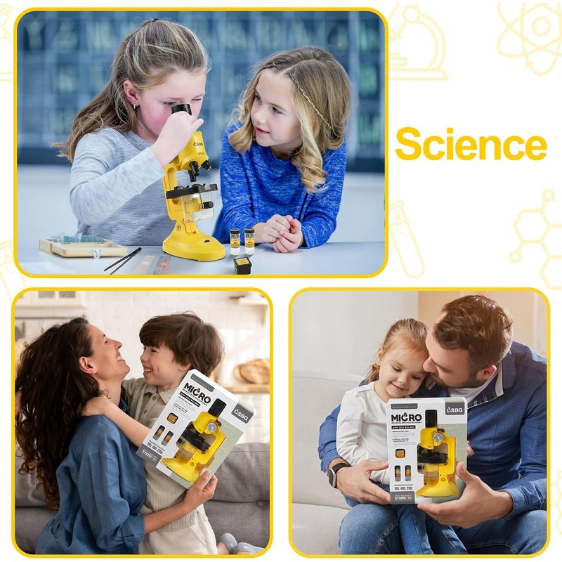 Kids Microscope, Microscope for Kids Portable Microscope Kids Educational Science