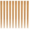 Wakasa Lacquer Chopsticks - Natural Wood Chopsticks - 10 Pairs - Dishwasher Safe - Made in Japan, 8.9 inches (22.5 cm)