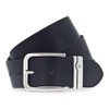 MUSTANG Men's Genuine Leather Belt, black