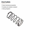DTGN 1.2x19x40mm(DxODxL) Compression Spring - 10Pack - Good for Machinery