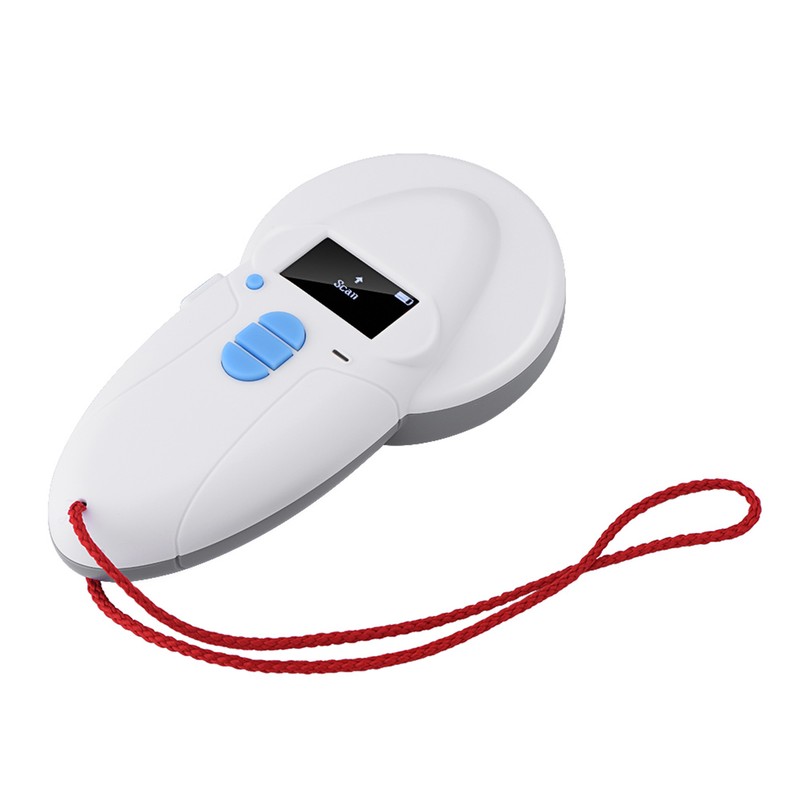 Handheld Rechargeable Animal Chip ID Reader Microchip RFID Scanner