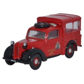 Oxford Diecast Austin Tilly City of Leeds Fire Brigade 76TIL006 by Oxford Diecast