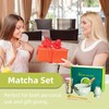 Dmnnlp 5pcs Matcha Tea Set with Whisk and Bowl, Scoop
