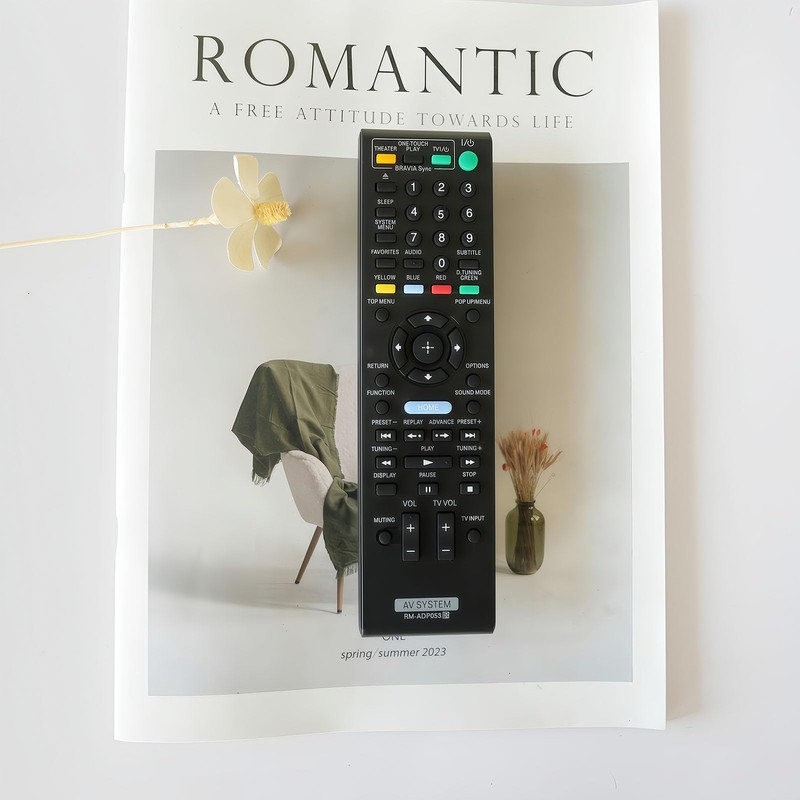 RM-ADP053 1-487-647-11 Remote Control Replaced for Sony BDV-E370 BDVF500 BDV-F7