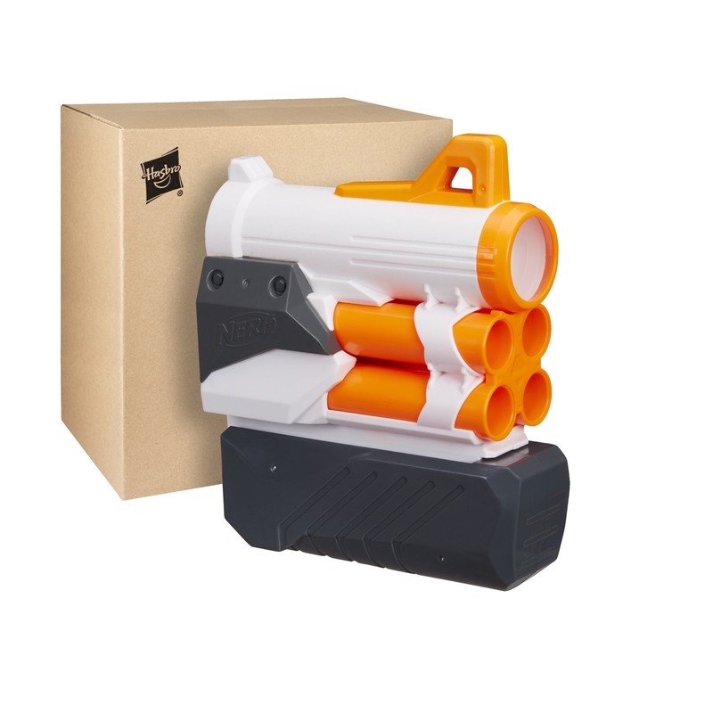 Hasbro Nerf B7472F03 - Mega Barrel Tri-Strike, Spielzeugblaster