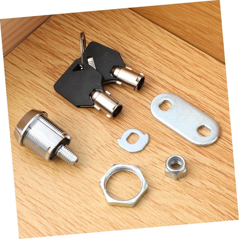 OSALADI Cabinet Lock Tubular Lock with Keys Durable Construction for