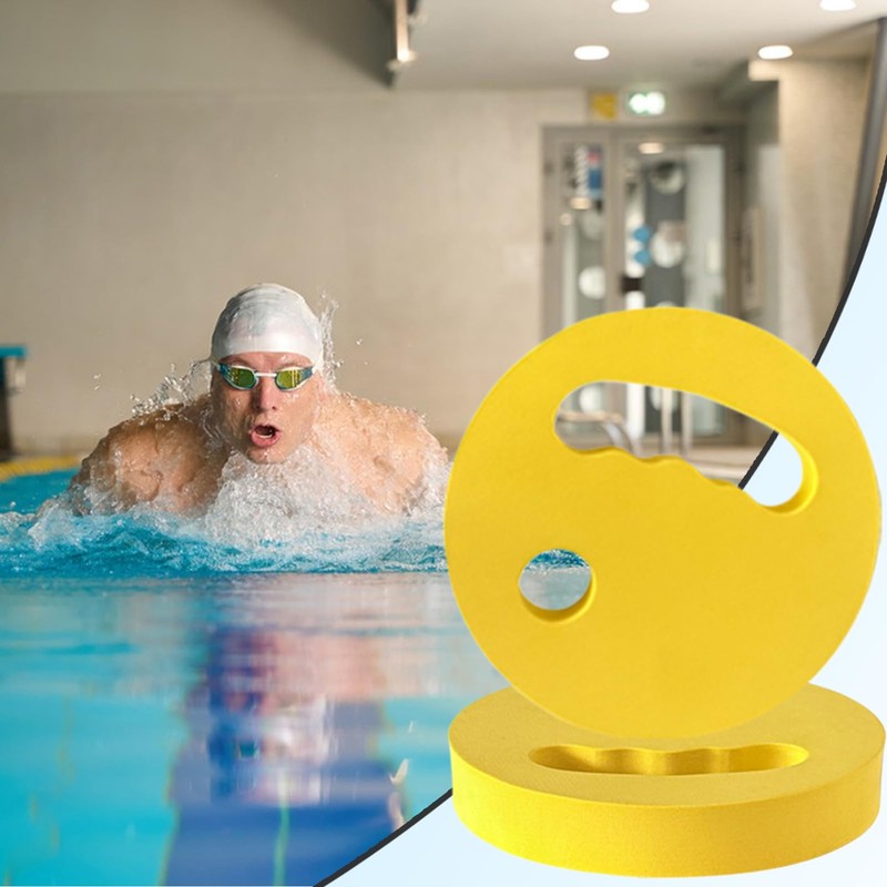Water Aerobics Discs,2X EVA Foam Handheld Swim Disc - Comfortable