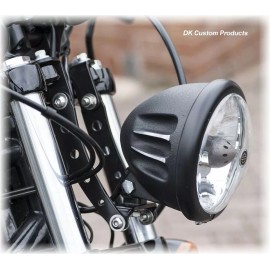 DK Custom Products Modular Headlight Relocation Bracket -Sportster - Dyna - Softail