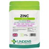 Lindens Zinc Citrate 50mg - 100 Vegan Tablets - Immune