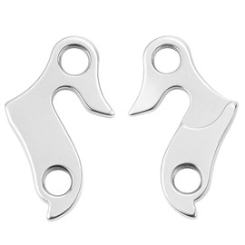 2 pieces derailleur hanger Shimano, derailleur hanger, bicycle spare parts, bicycle spare parts, bicycle suspension gear hook with screws, bicycle spare parts for MTB and road bike