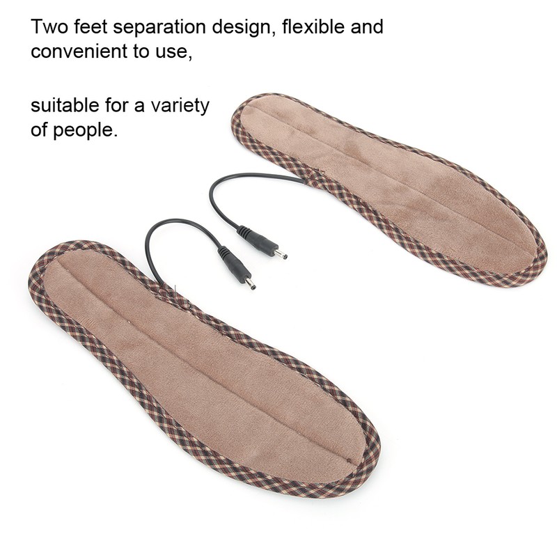 Winter Electric Heating Insoles Foot Warming Pad Mat Heating Insoles