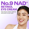 Crema para ojos numbuzin No.9 NAD+, rejuvenecedora y reafirmante con