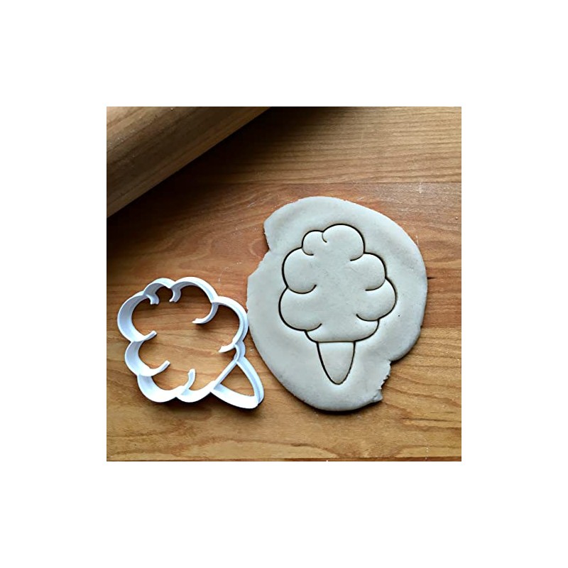 Sweet Prints Inc Cotton Candy Cookie Cutter - Dishwasher Safe