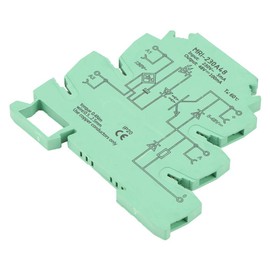 Optocoupler PLC Relay Ultra Thin 6.2mm Relay Module Input 230VAC 2.5mA Output 5-48VDC 3Hz Operating Frequency Galvanic Isolation 2.5kVrms