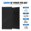 Rvpozwer 18BB 100 Watt Solar Panel, N-Type 12V 100W Solar