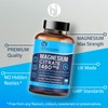 Magnesium Citrate 1480mg - 180 Vegan Capsules not Tablets -