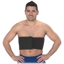 Bilt-Rite Mastex Health 6 Inch Universal Rib Belt, White