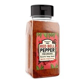 Unpretentious Red Bell Pepper Powder, 2 Cups, Fine Ground, Sweet & Tangy, Soups & Stews, Flavorful