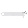 Wake Sangyo WPS024 Pipe Bracket, White, Hole Diameter 1.3 inches