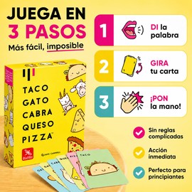LUDILO Gioco Taco Gatto Capra Formaggio Pizza 80909