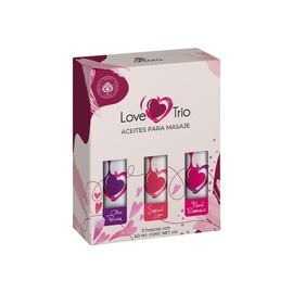 rbora LOVE TRIO  Aceites para Masaje en ParejaEleva la energa y creatividad. Citrus Passion  Floral Romance  Sensual SpaCon Aceites Esenciales de...  