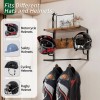 OMISRUIS Motorcycle Helmet Holder Wall Mounted Helmet Holder Wall Mount