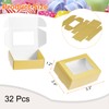 sourcing map 32Pcs Soap Packaging Boxes 2.4x3.3x1.2 Inch Kraft Soap