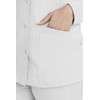 Healing Hands Women's Snap Front Scrub Jacket Daisy 2-Way Stretch
