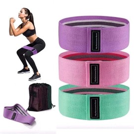 Set of 3, Stretch Band, Heavy Duty Training Tube, Stretch, Elastic Band, Exercise, Skin-friendly, Muscle Training, Lightweight, Fitness, Hip Lifting, Beautiful Legs, Peach Butt Modification, Muscle