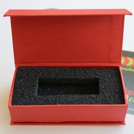 4 x Magnetic USB Presentation Gift Boxes, Ruby Red, Flash Drives, Removable Drives, Wedding USB Box, Wedding Presentation Gift Box, 4, Photography, Present/Gift