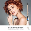 Hoson 1/2 Inch Curling Iron Professional, Ceramic Tourmaline Curl Wand