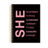 OSLYSOF Inspirational Gifts for Women Spiral Notebook, Women Empowerment Gifts