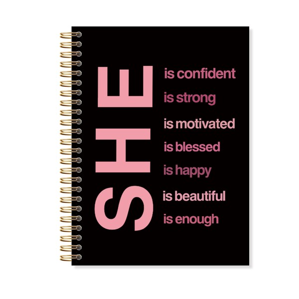 OSLYSOF Inspirational Gifts for Women Spiral Notebook, Women Empowerment Gifts