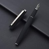 Hong Dian 517D - Pluma estilográfica, color negro mate, Punta