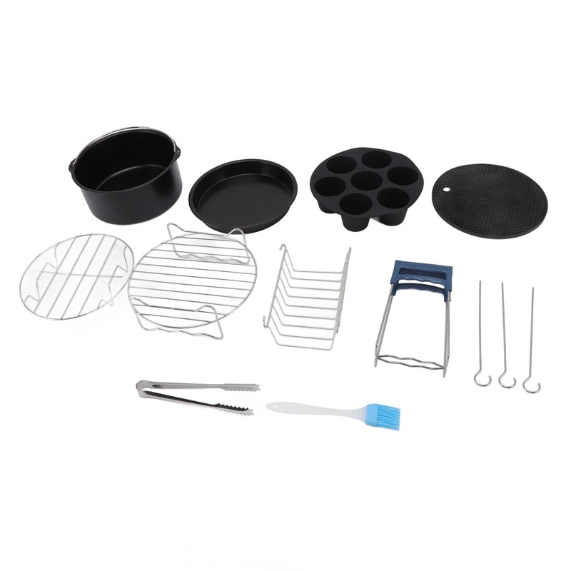 For Air Fryer Pans Set Heatproof Easy Cleaning Stainless Steel