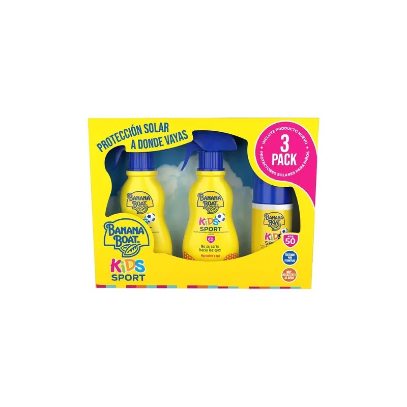 Protector Solar Banana Boat Kids Sport Fps 50 Pack 3