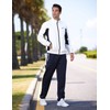 TBMPOY Men's Tracksuits Sweatsuits for Men Set Track Suits 2