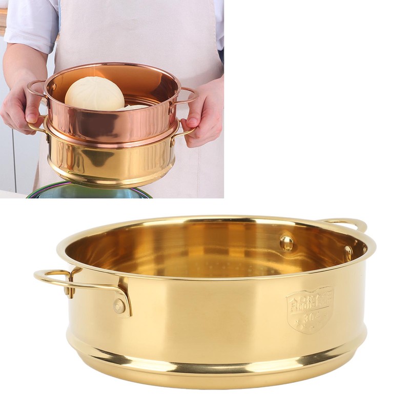 Steam Grid Double Ear 304 Stainless Steel Draining Design Steam