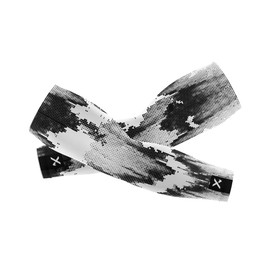 Sox Footwear White Gravel Arm Sleeves, White, black