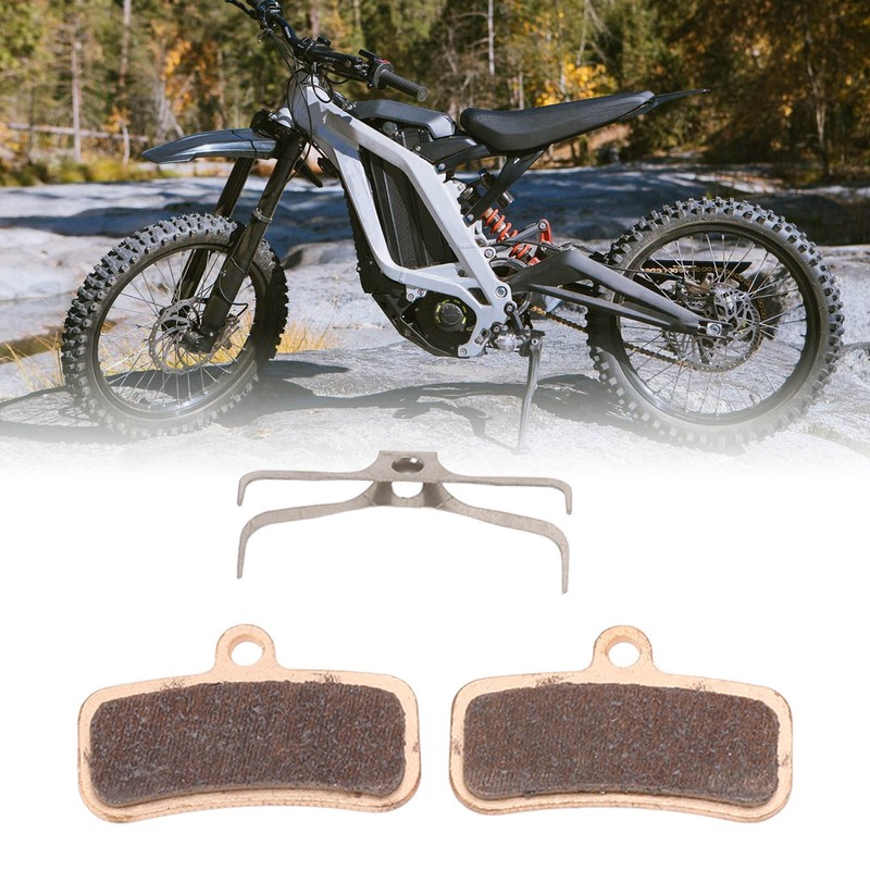 2PCs Motorcycle Brake Pads Front and Rear Replacement for Sur‑Ron