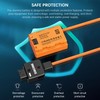 ZGCINE DT-LPE6 D-Tap to LP-E6NH Dummy Battery with Braided Wire